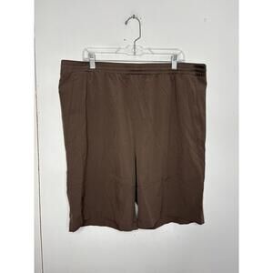 Flx Shorts Mens XLT Napia Plum Dynamic Stretch Travel Leisure Drawstring